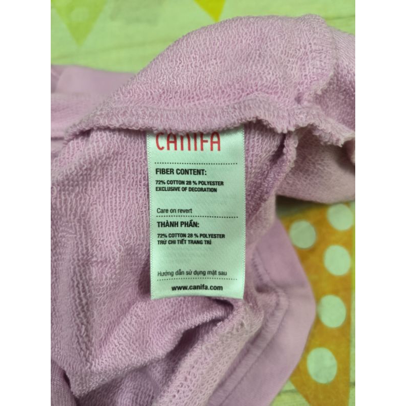 Áo nỉ bé gái Canifa