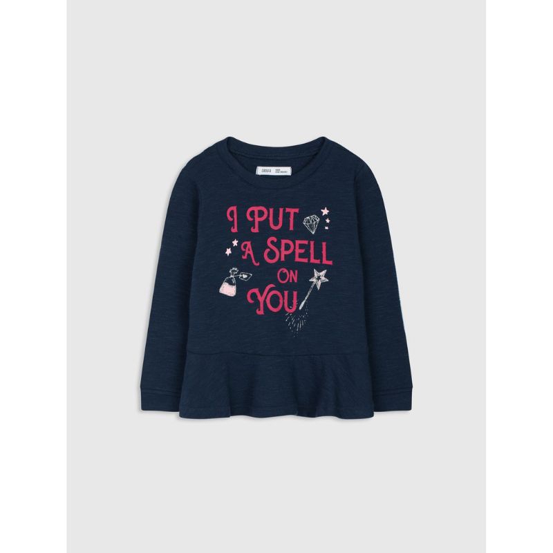 Áo nỉ bé gái Canifa