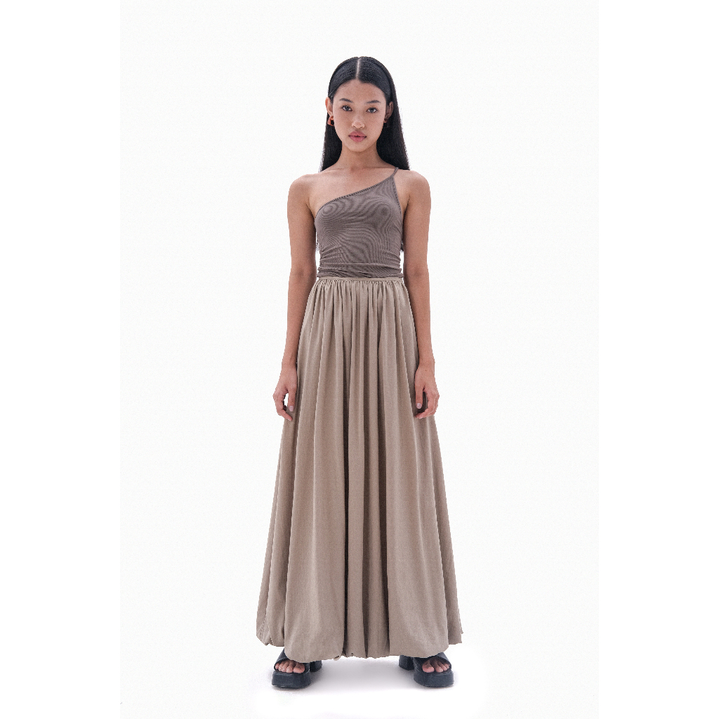 /ou'ba:d/ - CHÂN VÁY BÍ MÀU BE chất vải cotton đũi mềm rũ ống rộng S/M/L/XL