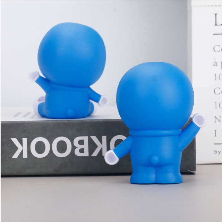 Decor bàn học mèo Doraemon, Nobita trang trí terrarium, trang trí bánh kem