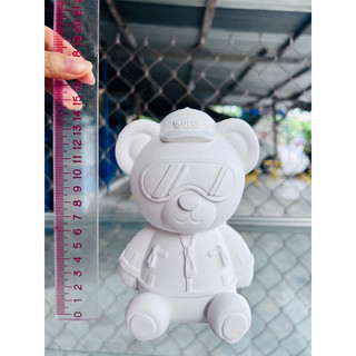 Tượng thạch cao gấu và Doreamon