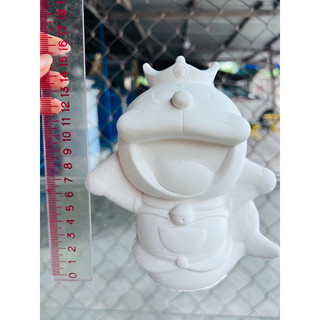 Tượng thạch cao gấu và Doreamon