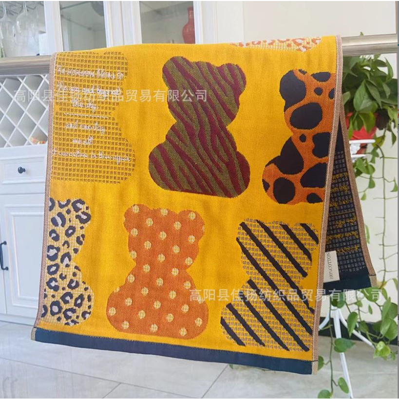 THANH LÝ🔴Khăn mặt xô sinh động size 25*50cm