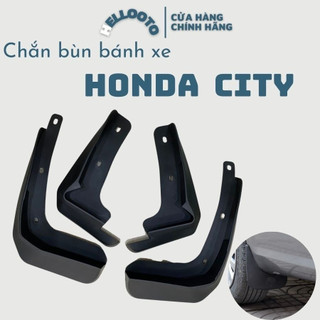 Bộ 4 Chắn Bùn Nhựa Dẻo Xe Honda CITY 2021 2022 2023 2024 kèm ốc vít vừa form xe, lắp đặt dễ dàng