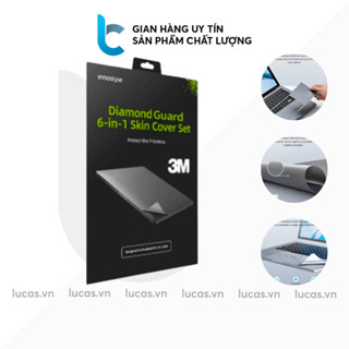 Bộ Dán Macbook Air M2/ M3/ M4 15 inch/ Air M2/ M3/ M4 6in1 Innostyle Diamond Guard