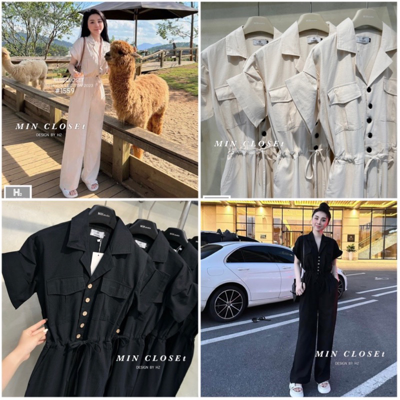 🌸 Jump dài linen màu be (ảnh thật cận chất) 🌸