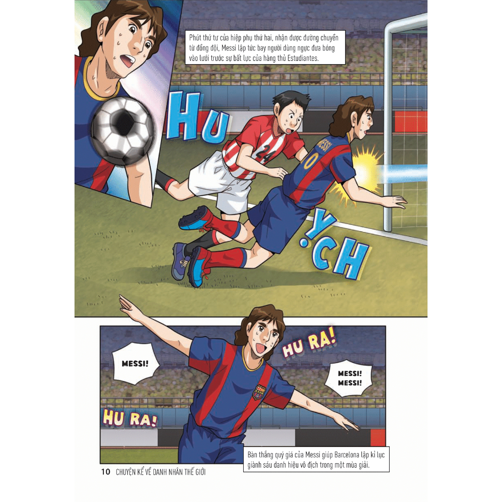 Sách - Chuyện kể danh nhân thế giới - Who? Lionel Messi