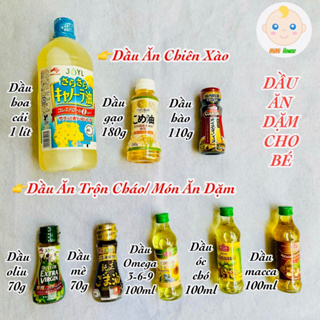 DẦU ĂN CHO BÉ ĂN DẶM TỪ 6 THÁNG