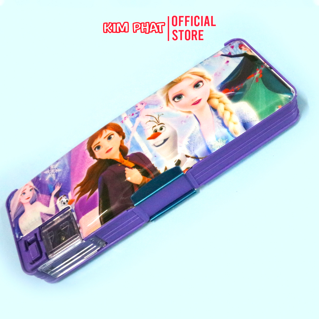 Hộp bút học sinh nam châm 2 mặt kèm Gọt Bút Chì C1757