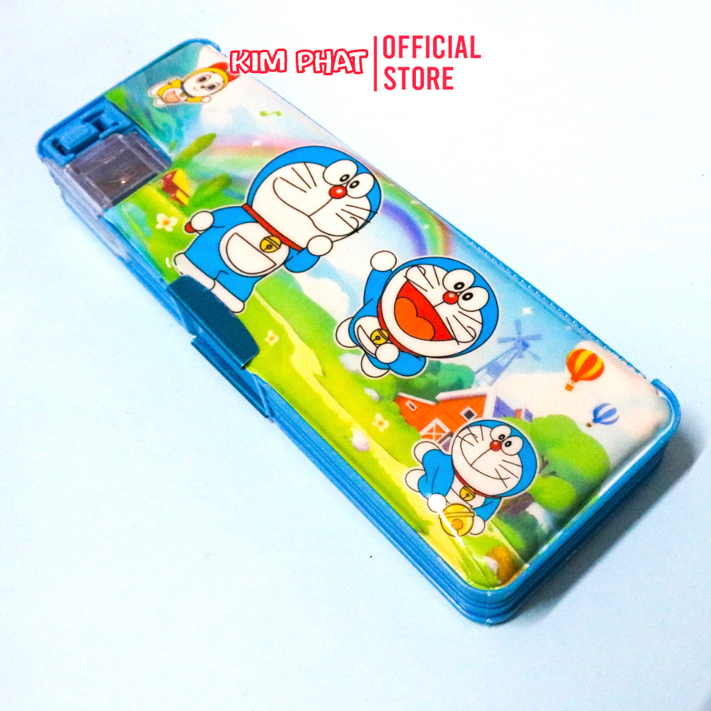 Hộp bút học sinh nam châm 2 mặt kèm Gọt Bút Chì C1757