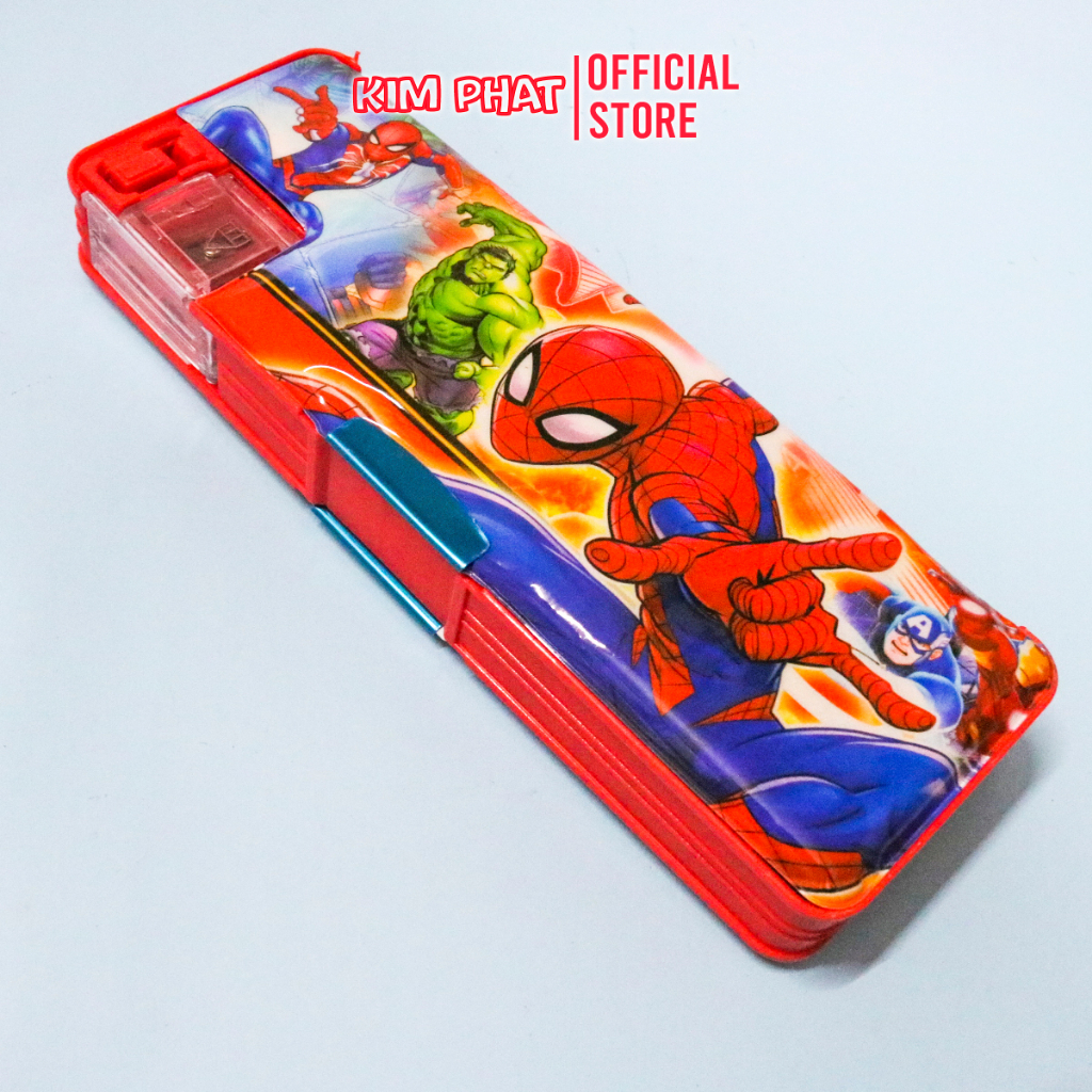 Hộp bút học sinh nam châm 2 mặt kèm Gọt Bút Chì C1757