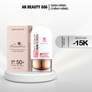 KEM CHỐNG NẮNG KIỀM DẦU NÂNG TÔNG BEAUSKIN ROSEDEW TONEUP NO SEBUM SUNSCREEN