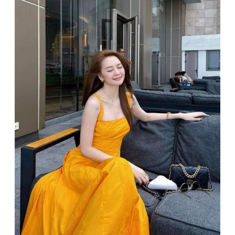 VÁY CAM HAI DÂY ZARA