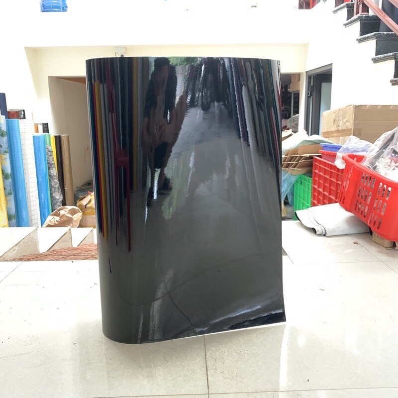 Decal phủ xe đen bóng hàng loại 1 dày chất lượng