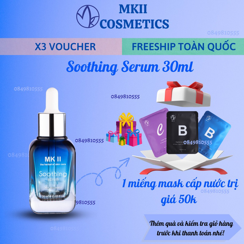 Serum Soothing phục hồi MKII COSMETICS