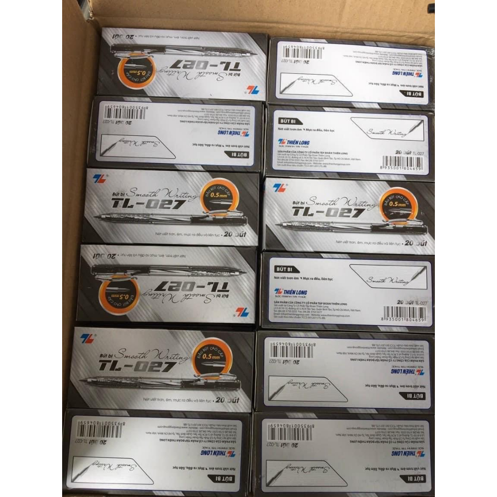 BÚT BI THIÊN LONG 027 HÀNG CHUẨN THIÊN LONG