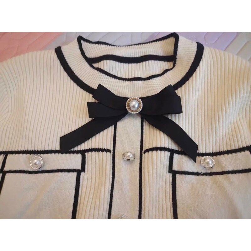 @ROSE -TAG CÀI ÁO RUY BĂNG GÂN  SỞ MI, NƠ CÀI VÁY/CỔ ÁO NỮ