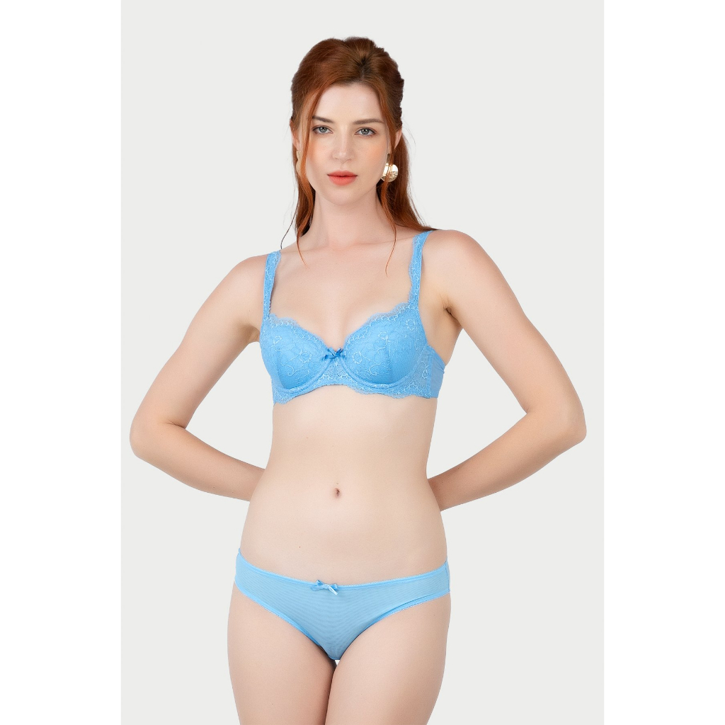 Quần lót Bikini VERA lưới trơn mềm mịn mát lạnh êm ái - 0192