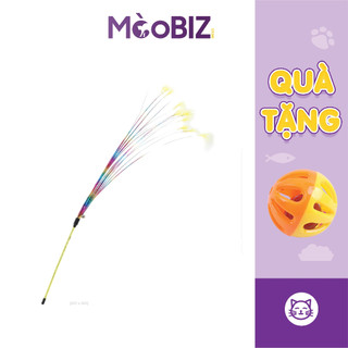 Cần câu mèo| đồ chơi cho mèo| đồ chơi thú cưng| cần câu mèo mèo cực kì thích giúp bé giảm căng thẳng stress