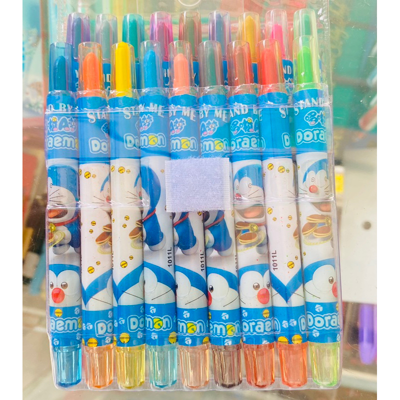 Bút sáp vặn 12,18,24 màu