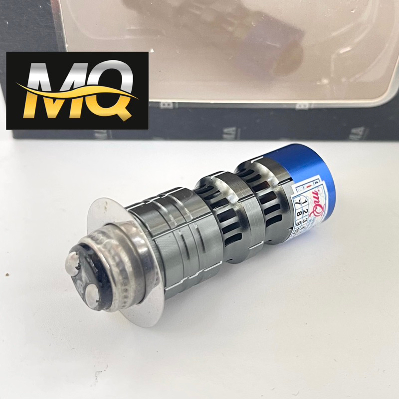 Đèn Pha Led Bi Cầu Mini 2 Mầu Chân M5 Cos Vàng Pha Trắng Đèn Pha Xe Dream Đèn H6