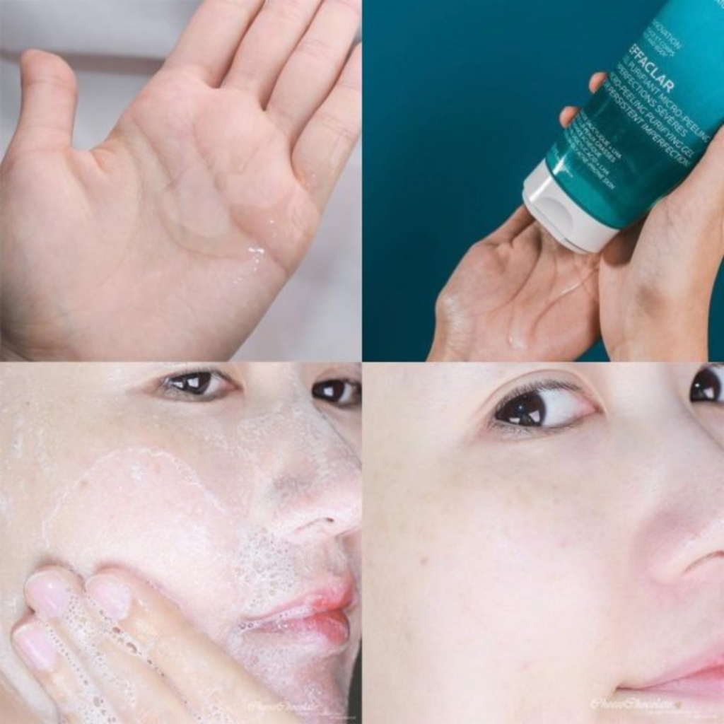 Sữa Rửa Mặt & Sữa Tắm LA ROCHE-POSAY Effaclar Micro-Peeling Gel Cleanser làm sạch & giảm mụn