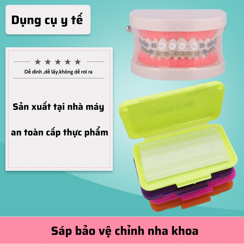Sáp nha khoa , sáp giảm đau, không mùi cho người niềng răng chỉnh nha DN31