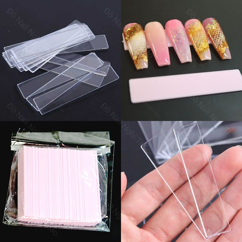 Thanh gắn móng mẫu, que nhựa gắn móng nailbox