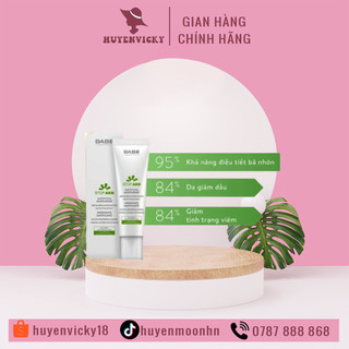 Kem dưỡng ẩm BABE Stop AKN Mattifying Moisturiser