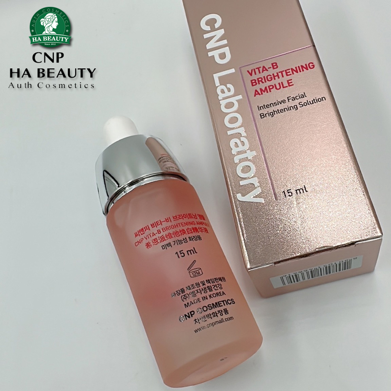 Tinh chất 7 loại vitamin Phục Hồi Và Làm Sáng Da CNP Vita-B Brightening Ampule 15ml Hàn Quốc
