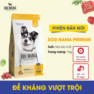 Thức ăn hạt dog mania 5kg phiên bản mới dành cho chó mọi lứa tuổi