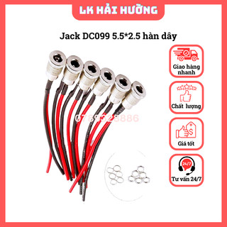 Jack nguồn DC 5.5*2.1mm, 5.5*2.5mm các loại