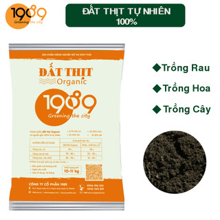 [Đất Vườn] Đất Thịt Tự Nhiên Đóng Bao Trồng Rau - Hoa - Cây Ăn Trái | Vật Tư Nông Sản