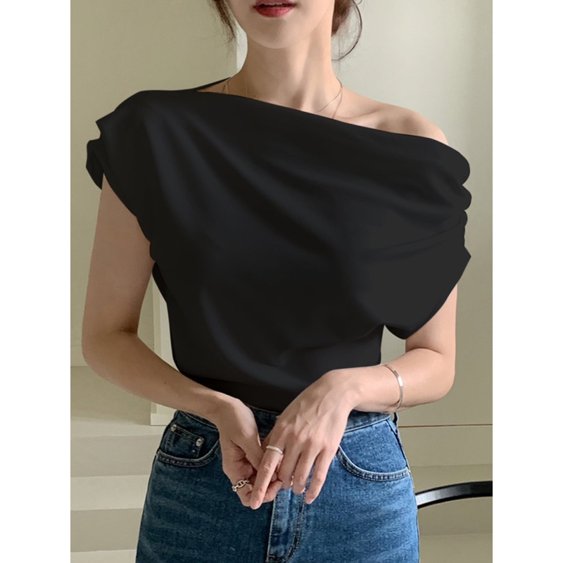 Áo lệch vai thanh lịch