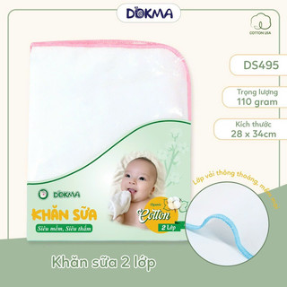 KHĂN XÔ SỮA Dokma 2-3-4 lớp (set 10 chiếc)