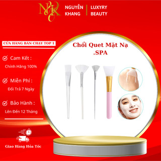 Chổi đắp mặt nạ, cán nhựa chổi silicon dùng cho cá nhân, trong spa, thẩm mỹ viện