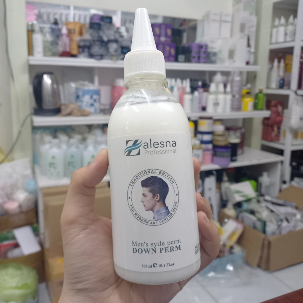 Combo Kem Ép Side Ép Tóc Mai Cho Nam Zalesna Kèm Bộ Dụng Cụ Làm Tóc  -