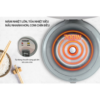 (Thanh Lý) NỒI CƠM ĐIỆN 1.8L SUNHOUSE SHD8602