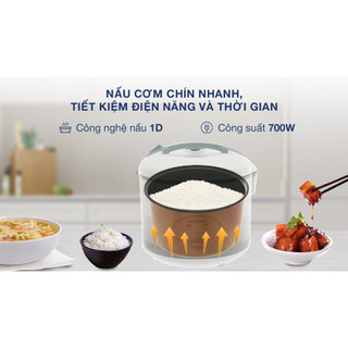 (Thanh Lý) NỒI CƠM ĐIỆN 1.8L SUNHOUSE SHD8602