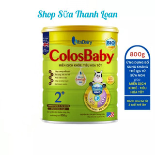 Sữa non colosbaby bio gold 2+ 800gram/lon