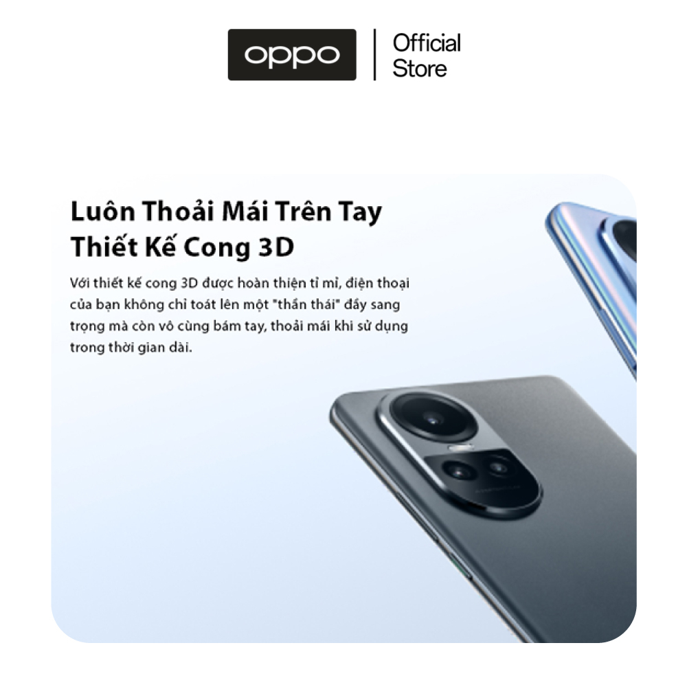 Điện Thoại OPPO RENO10 5G (8GB/256GB) - Hàng Chính Hãng