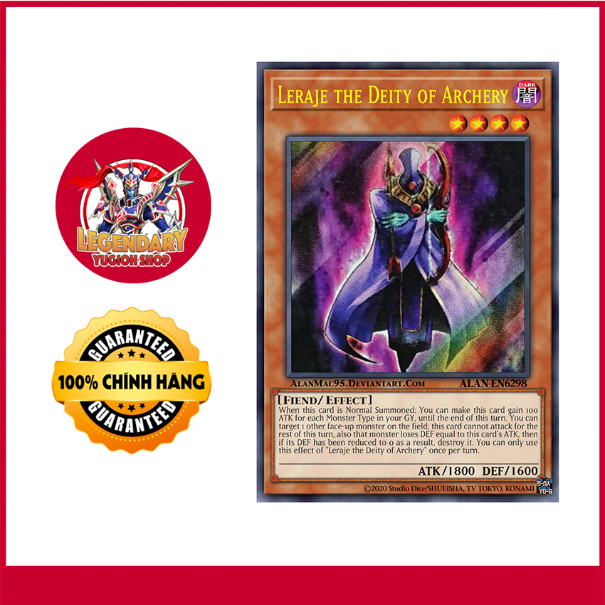 [Thẻ Bài Yugioh Chính Hãng] Leraje the God of Archery