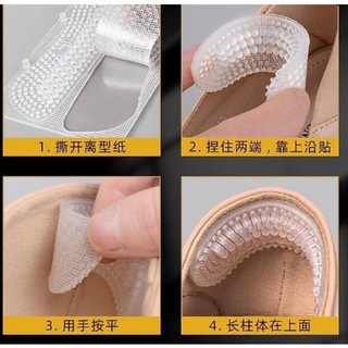 LÓT GÓT GIÀY SILICON 4D CÓ GAI CAO CẤP
