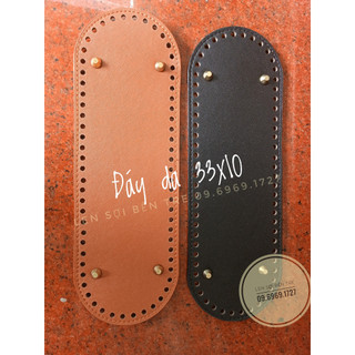 Đáy túi bằng da 30x10cm