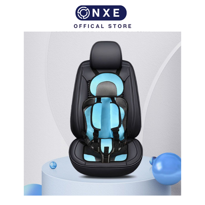 Đai ghế ngồi xe máy ô tô onxe cho bé ghế trẻ em trên ô tô chất liệu vải thoáng khí giữ an toàn cho bé