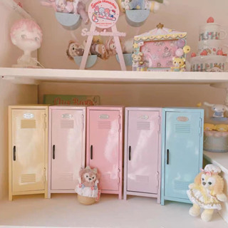 [Suri Store] Tủ sắt locker mini - Tủ trang trí để bàn decor style Hàn Quốc