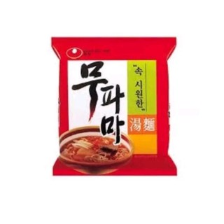 Nongshim) Mì củ cải thịt bò Mupama hàn quốc dạng gói 122g