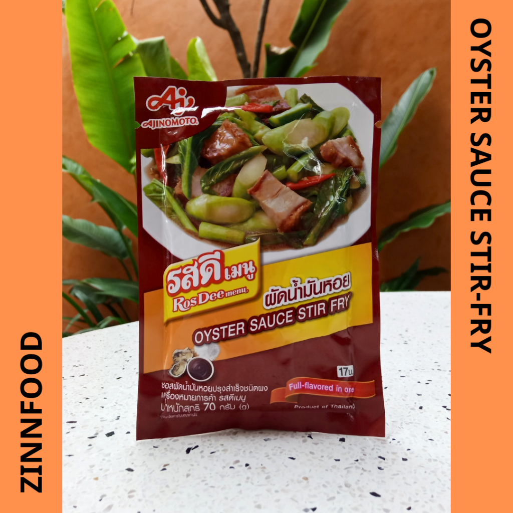 Gia vị RosDee Thái Lan - gia vị Cari xanh 55g - gia vị TomYum kem 60g - gia vị Thịt kho tàu 60g - gia vị Dầu hào 70g