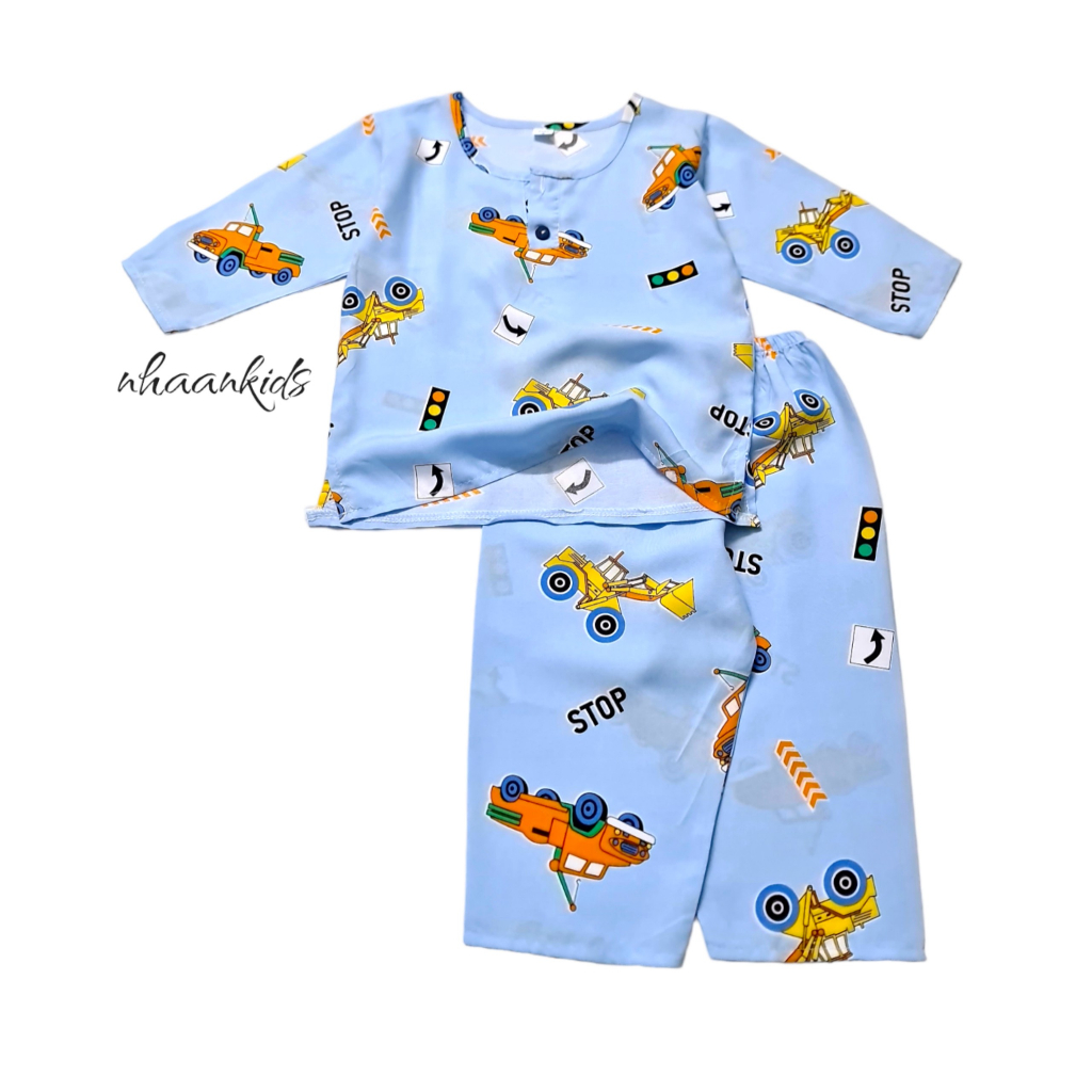 BỘ TOLE/LANH 2 DA SIÊU THOÁNG MÁT TAY DÀI BÉ TRAI - NHÀ AN KIDS
