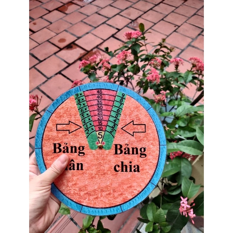 Vòng xoay bảng nhân, bảng chia thú vị, sáng tạo